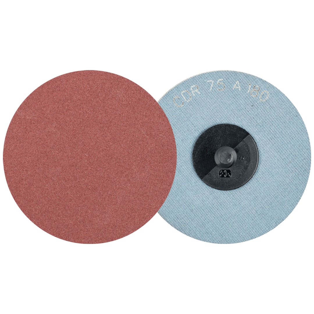 PFERD TOOLS COMBIDISC Korund Schleifblatt CDR Ø 75 mm A180 für universelle Anwendungen