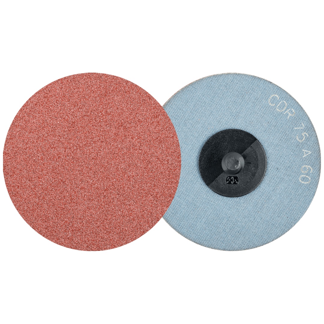 PFERD TOOLS COMBIDISC Korund Schleifblatt CDR Ø 75 mm A60 für universelle Anwendungen