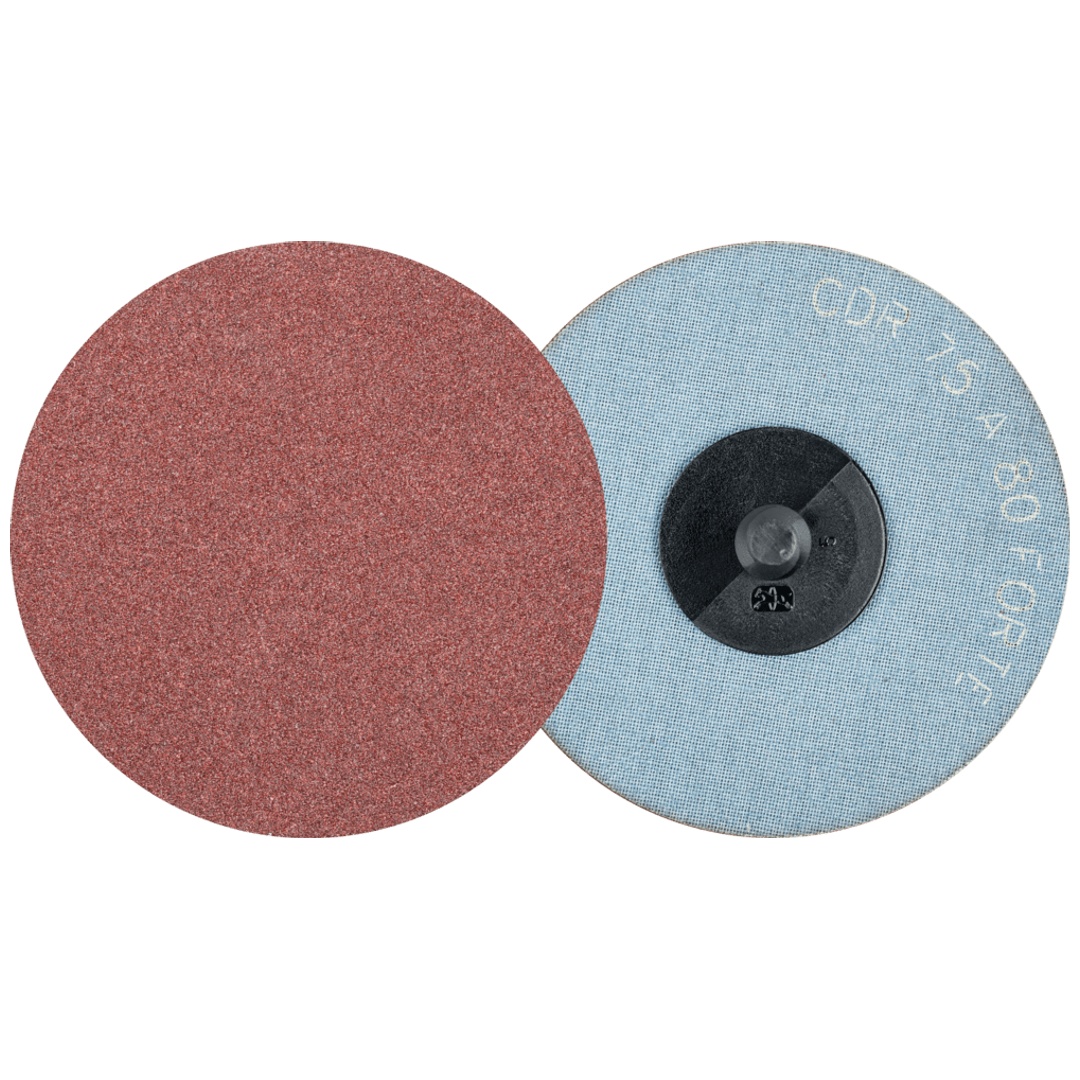 PFERD TOOLS COMBIDISC Korund Schleifblatt CDR Ø 75 mm A80 FORTE für hohen Abtrag