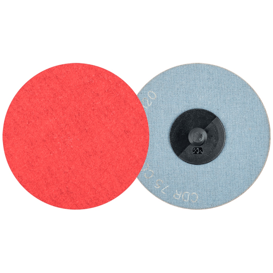 PFERD TOOLS COMBIDISC Keramikkorn Schleifblatt CDR Ø 75 mm CO-COOL120 für Stahl und Edelstahl