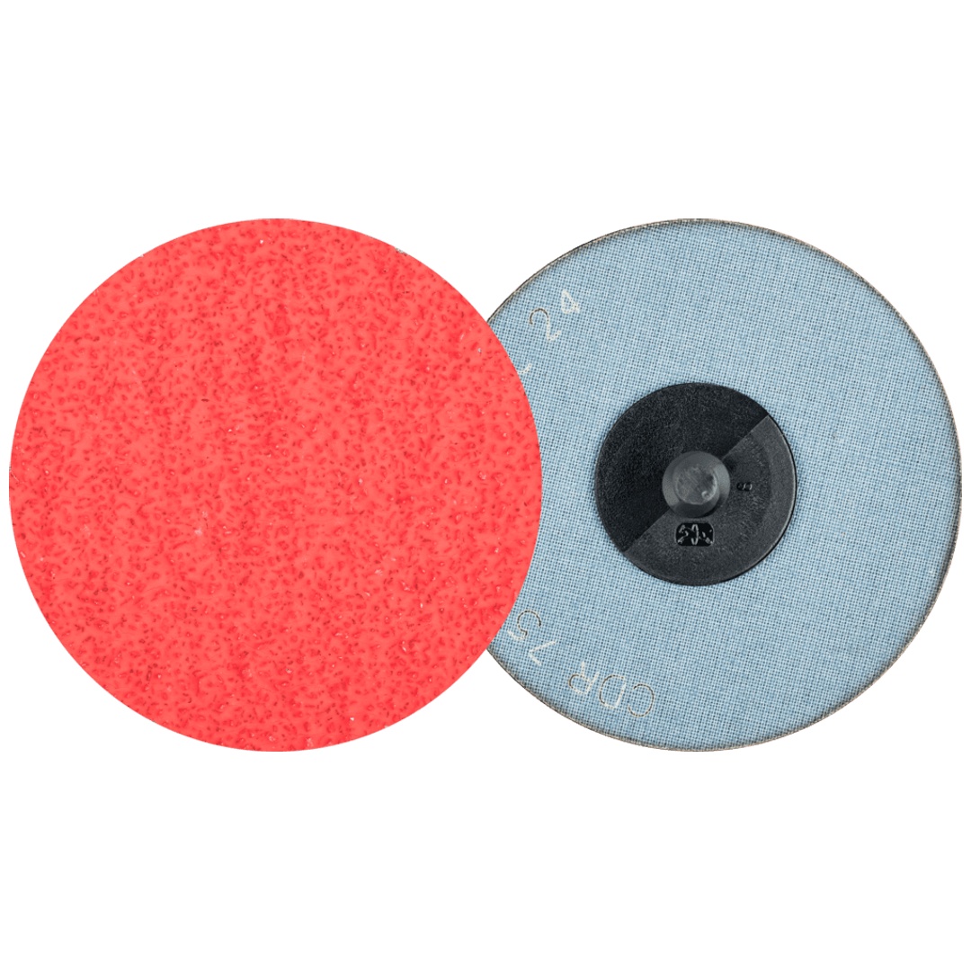PFERD TOOLS COMBIDISC Keramikkorn Schleifblatt CDR Ø 75 mm CO-COOL24 für Stahl und Edelstahl