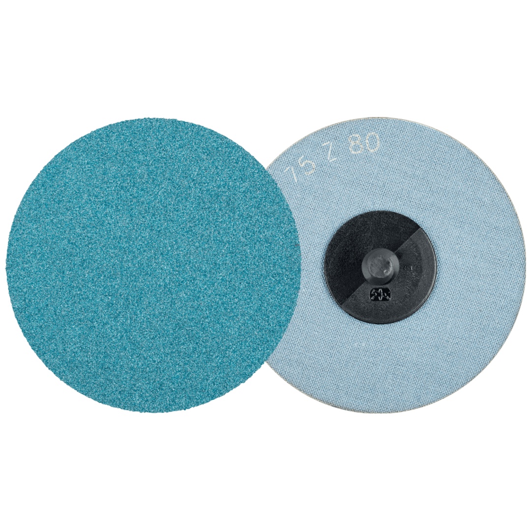 PFERD TOOLS COMBIDISC Zirkon Schleifblatt CDR Ø 75 mm Z80 für gehärteten Stahl