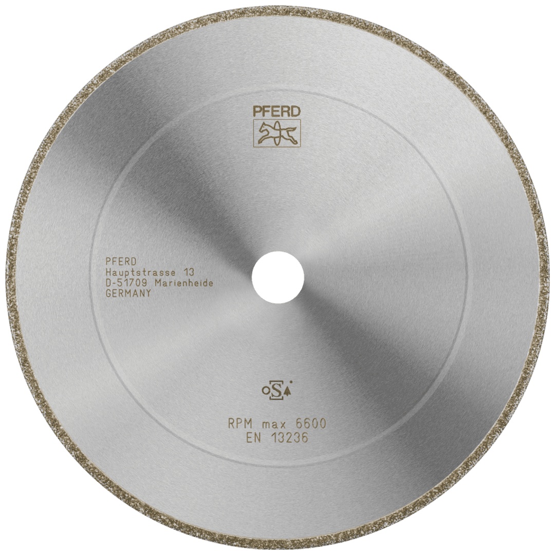 PFERD TOOLS Diamant-Trennscheibe D1A1R 230x3,8x22,23 mm D852 (sehr grob) für Grau-/Sphäroguss