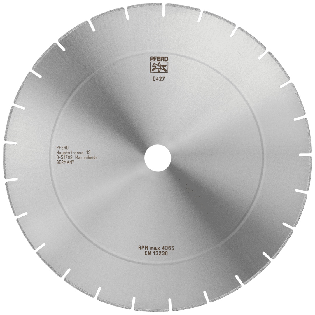 PFERD TOOLS Diamant-Trennscheibe D1A1R 350x2,8x30,0mm D427 (grob) segmentiert für GFK/CFK