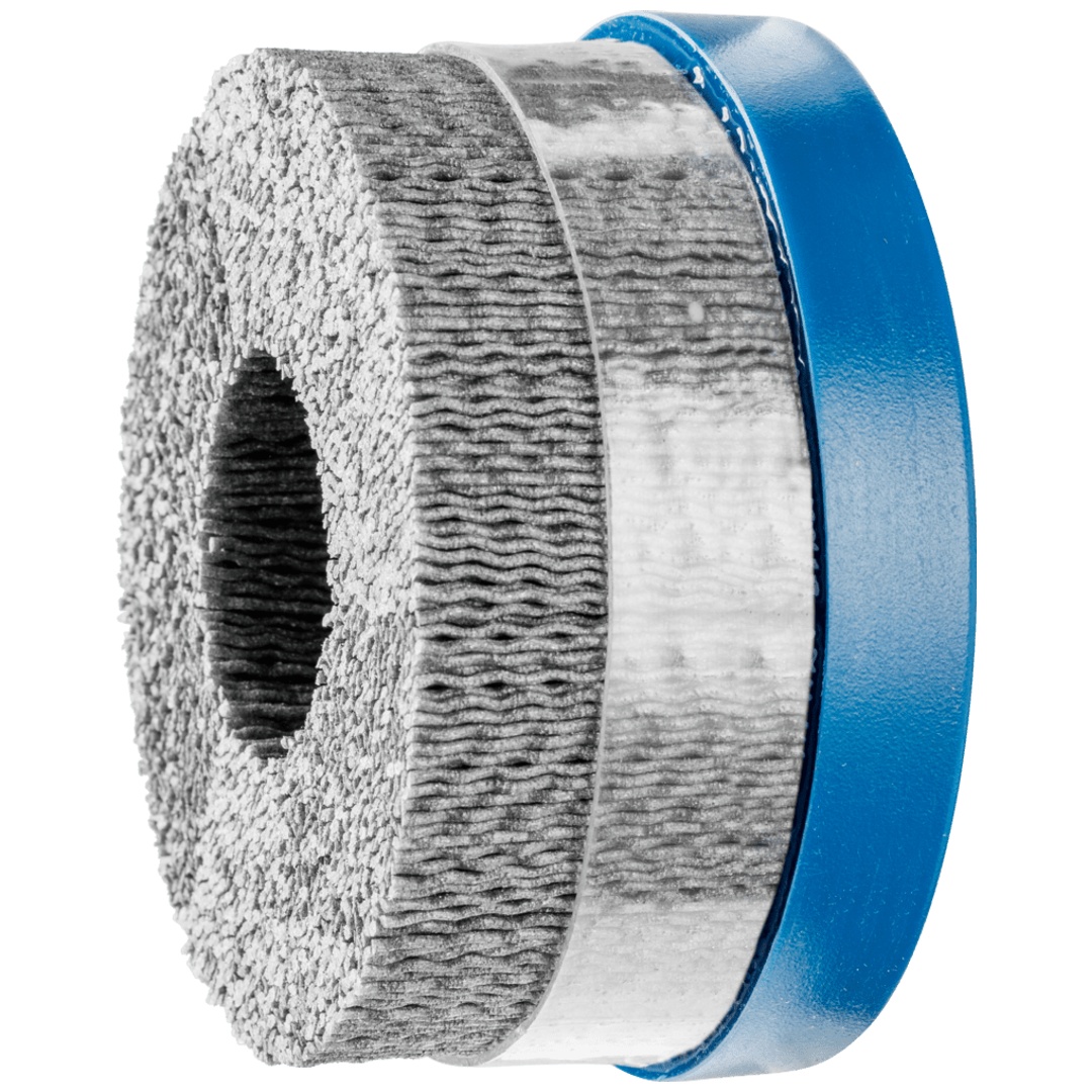 PFERD TOOLS COMPOSITE Tellerbürste DBUR Ø 100x22,2 mm Bohrung SiC-Filament-Ø 1,10mm Korn 120 stationär