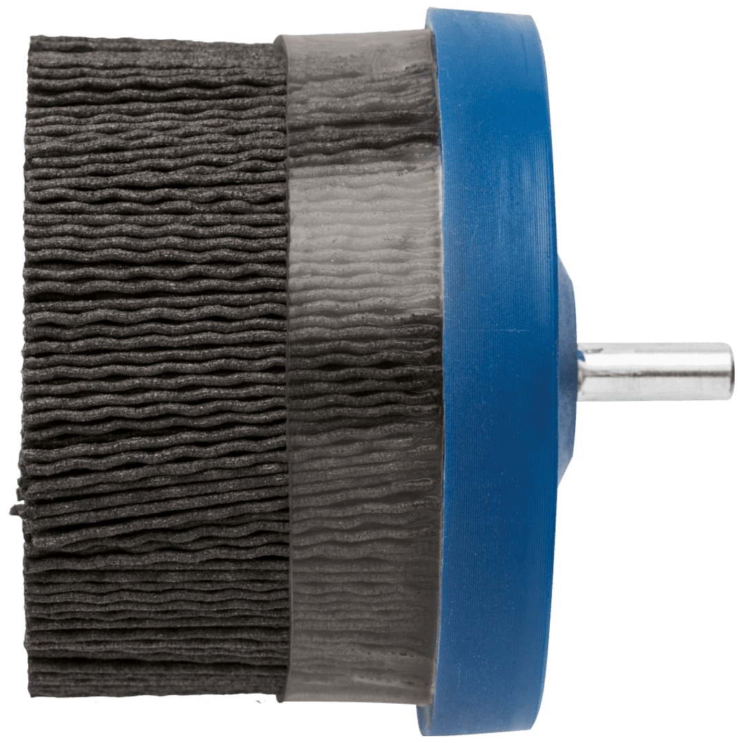 PFERD TOOLS COMPOSITE Tellerbürste DBUR Ø 50mm Schaft-Ø 6 mm Keramik-Filament-Ø 1,10mm Korn 120 stationär