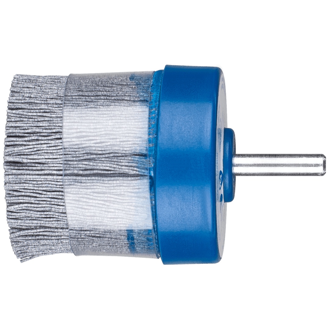 PFERD TOOLS COMPOSITE Tellerbürste DBUR Ø 50mm Schaft-Ø6 mm SiC-Filament-Ø 0,55 mm Korn 120 stationär