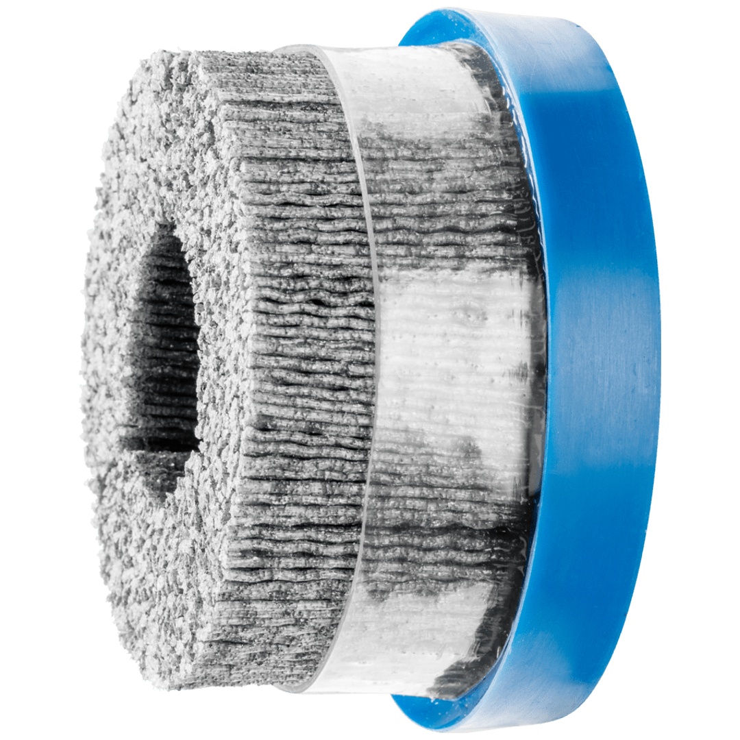 PFERD TOOLS COMPOSITE Tellerbürste DBUR Ø 75 mm M14 SiC-Filament-Ø 1,10mm Korn 80 stationär
