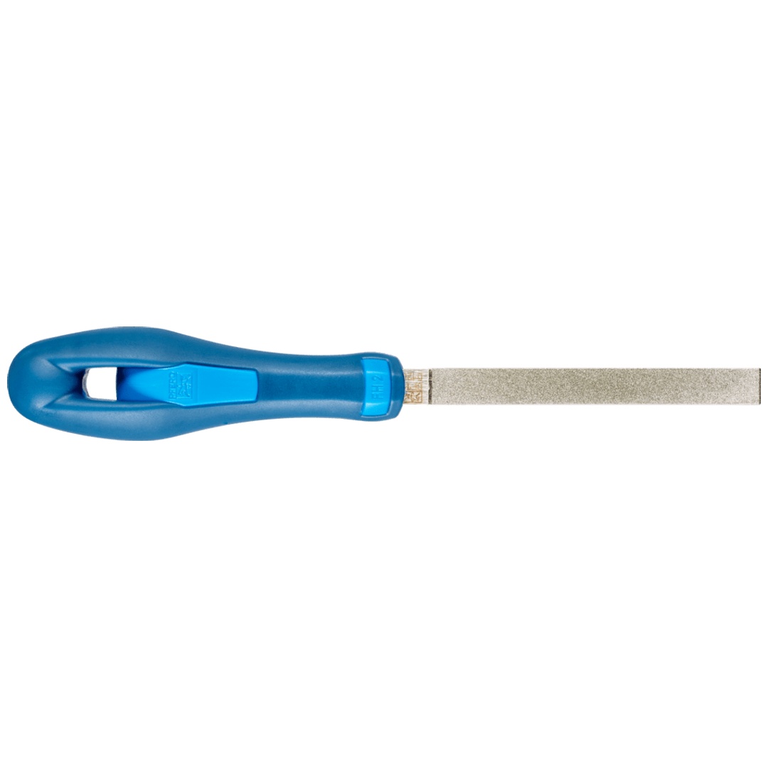 PFERD TOOLS Diamant-Werkstattfeile flachstumpf 100mm D126 (mittel) für harte Werkstoffe