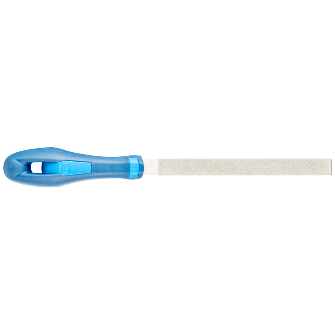 PFERD TOOLS Diamant-Werkstattfeile flachstumpf 150mm D126 (mittel) für harte Werkstoffe