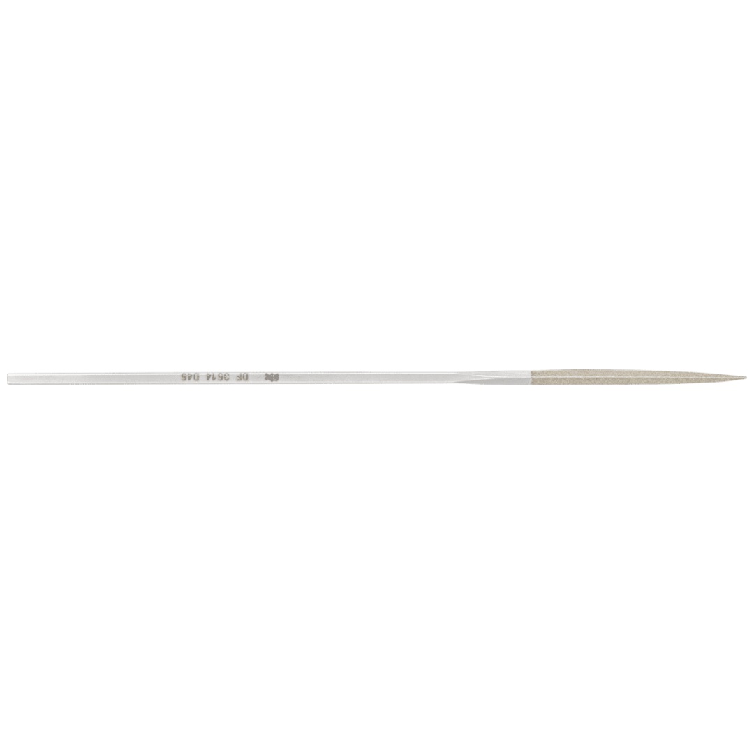 PFERD TOOLS Diamant-Hemmungsfeile dreikant 140mm D46 (fein) für kl. Geometrien harter Werkstoffe