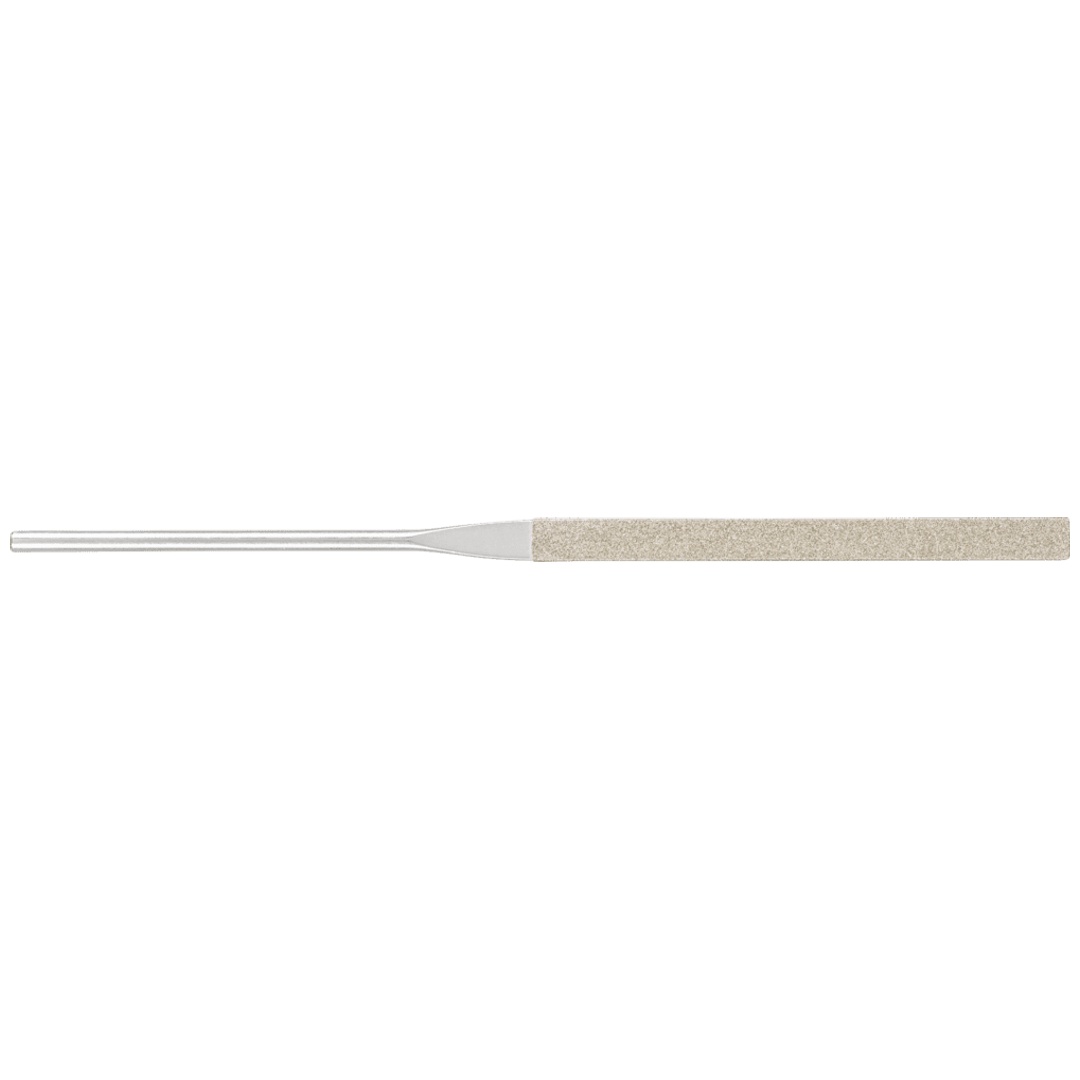 PFERD TOOLS Diamant-Nadelfeile flachstumpf rd. Kante 140mm D126 (mittel) für harte Werkstoffe