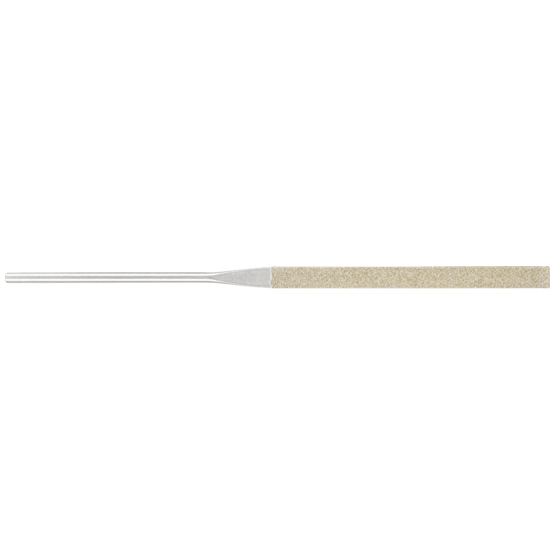 PFERD TOOLS Diamant-Nadelfeile flachstumpf rd. Kante 140mm D181 (grob) für harte Werkstoffe