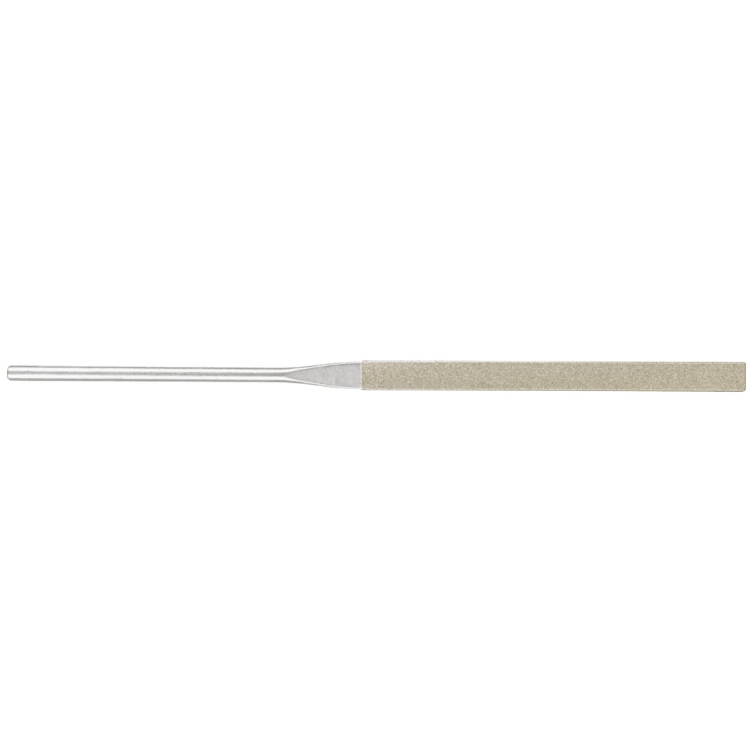 PFERD TOOLS Diamant-Nadelfeile flachstumpf rd. Kante 140mm D91 (fein) für harte Werkstoffe