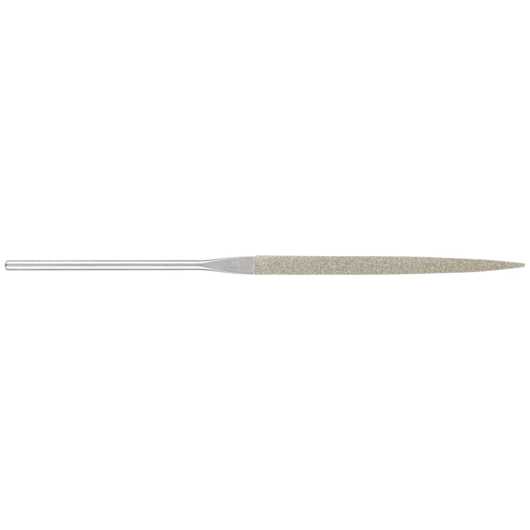 PFERD TOOLS Diamant-Nadelfeile flachspitz 140mm D126 (mittel) für harte Werkstoffe