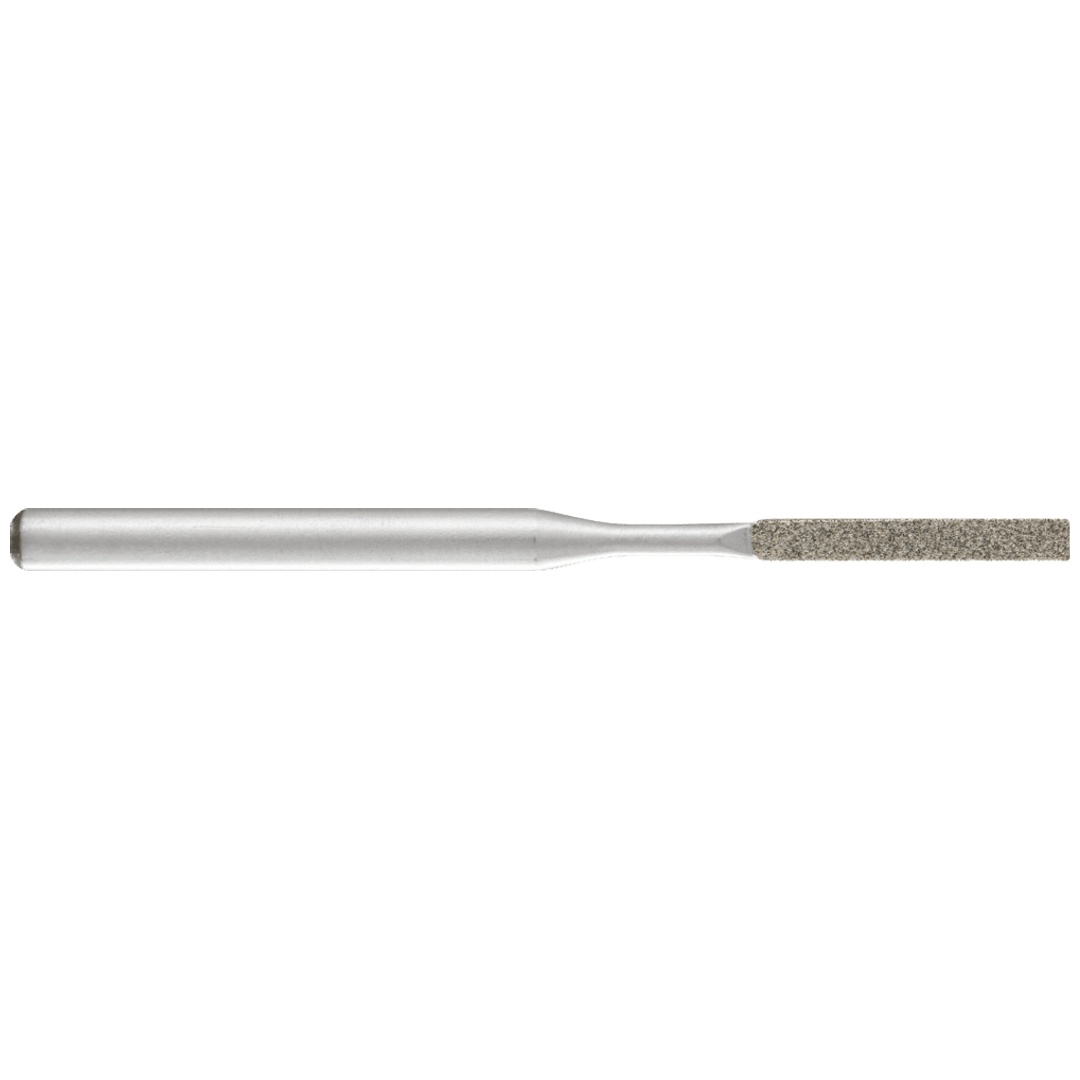 PFERD TOOLS Diamantfeile für Handfeilgerät flachst. 2,0x1,0x50mm Schaft-Ø3 mm D126 (mittel) beidseitig