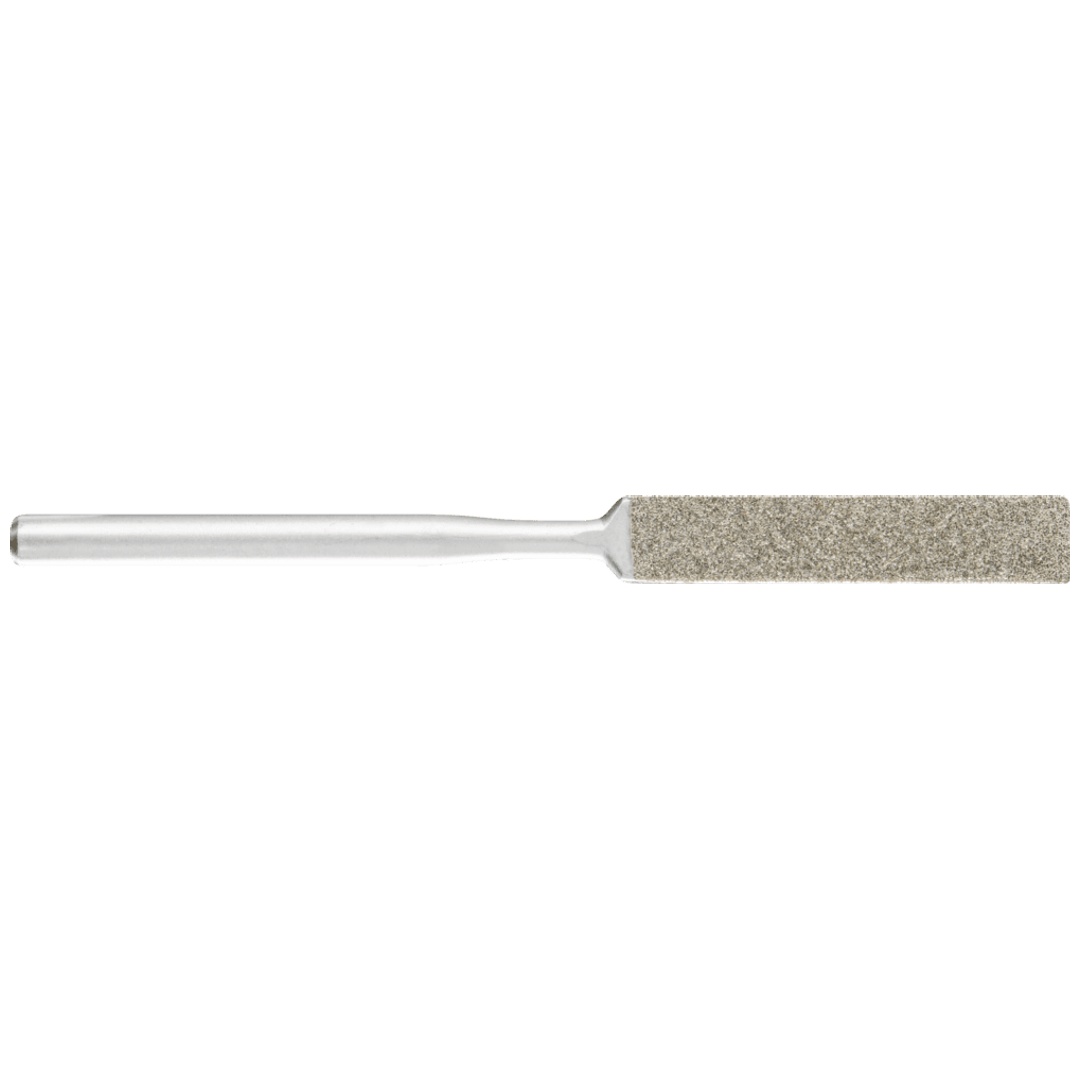 PFERD TOOLS Diamantfeile für Handfeilgerät flachst. 5,0x2,0x60mm Schaft-Ø3 mm D126 (mittel) beidseitig