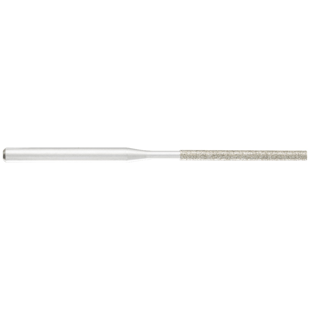 PFERD TOOLS Diamantfeile für Handfeilgerät rund Ø2,0x60mm Schaft-Ø3 mm D126 (mittel) komplett