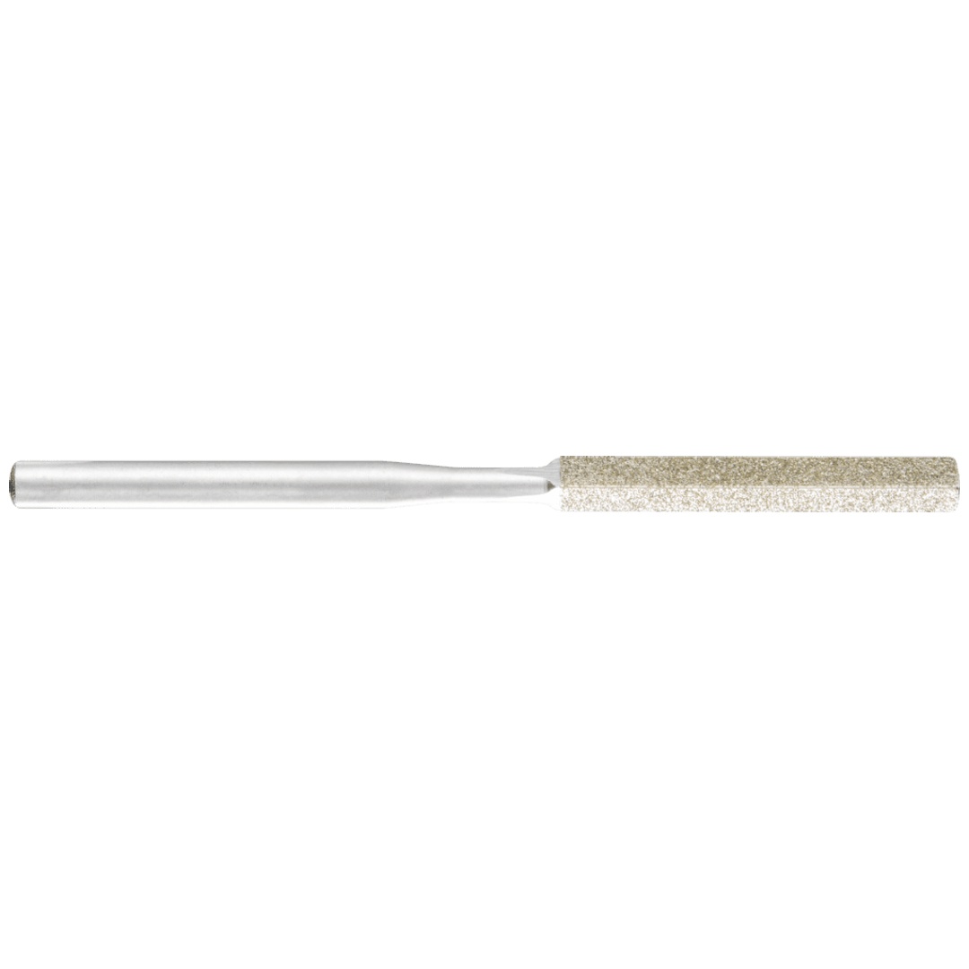 PFERD TOOLS Diamantfeile für Handfeilgerät dreikant 3,5x3,5x60mm Schaft-Ø3 mm D126 (mittel) komplett