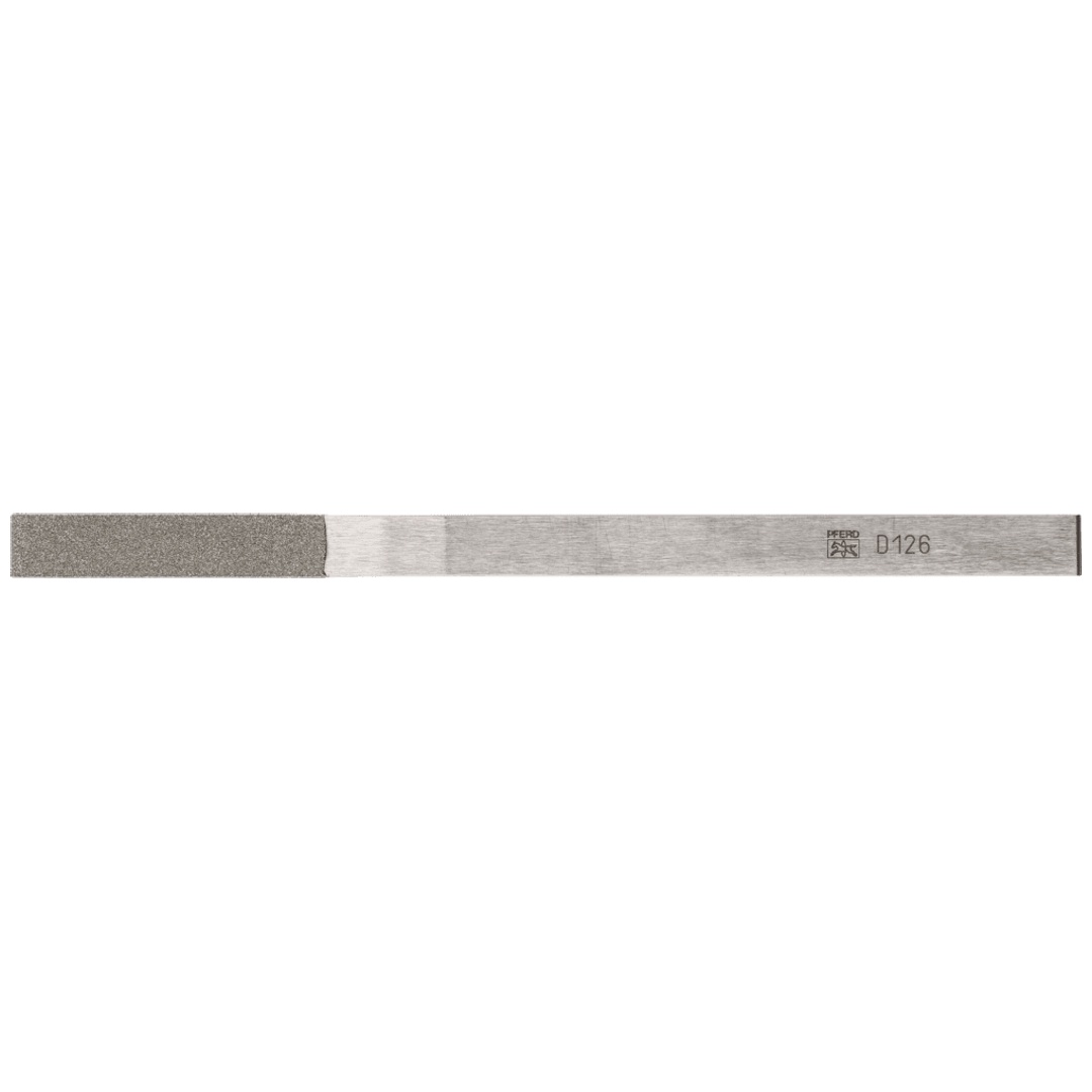 PFERD TOOLS Konische Diamantfeile 10x170mm D126 (mittel) für besonders enge, tiefliegende Konturen