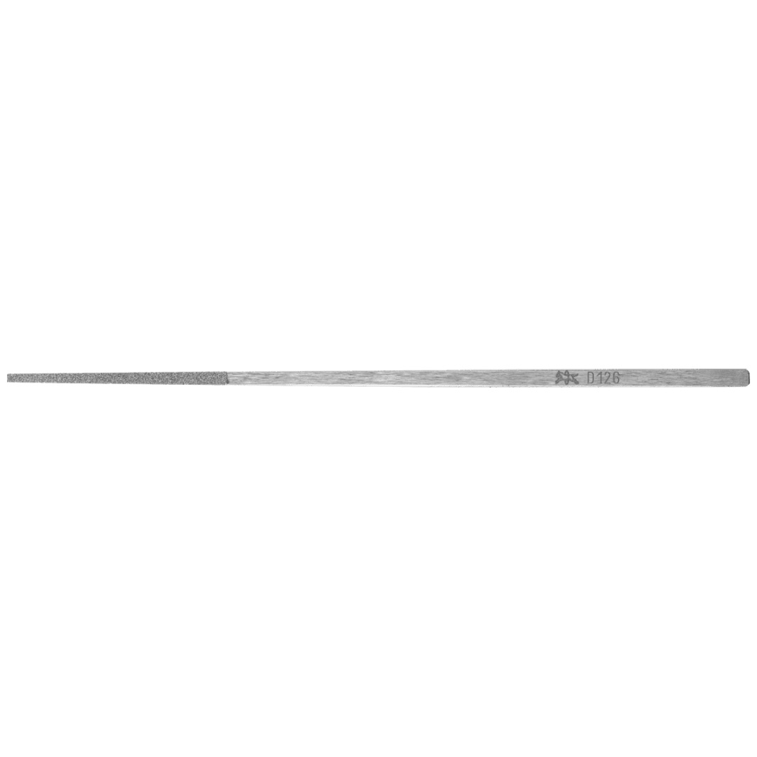 PFERD TOOLS Konische Diamantfeile 4x170mm D126 (mittel) für besonders enge, tiefliegende Konturen