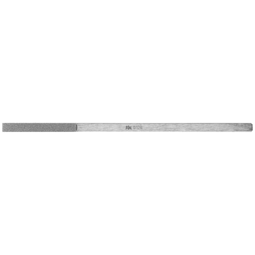 PFERD TOOLS Konische Diamantfeile 6x170mm D126 (mittel) für besonders enge, tiefliegende Konturen