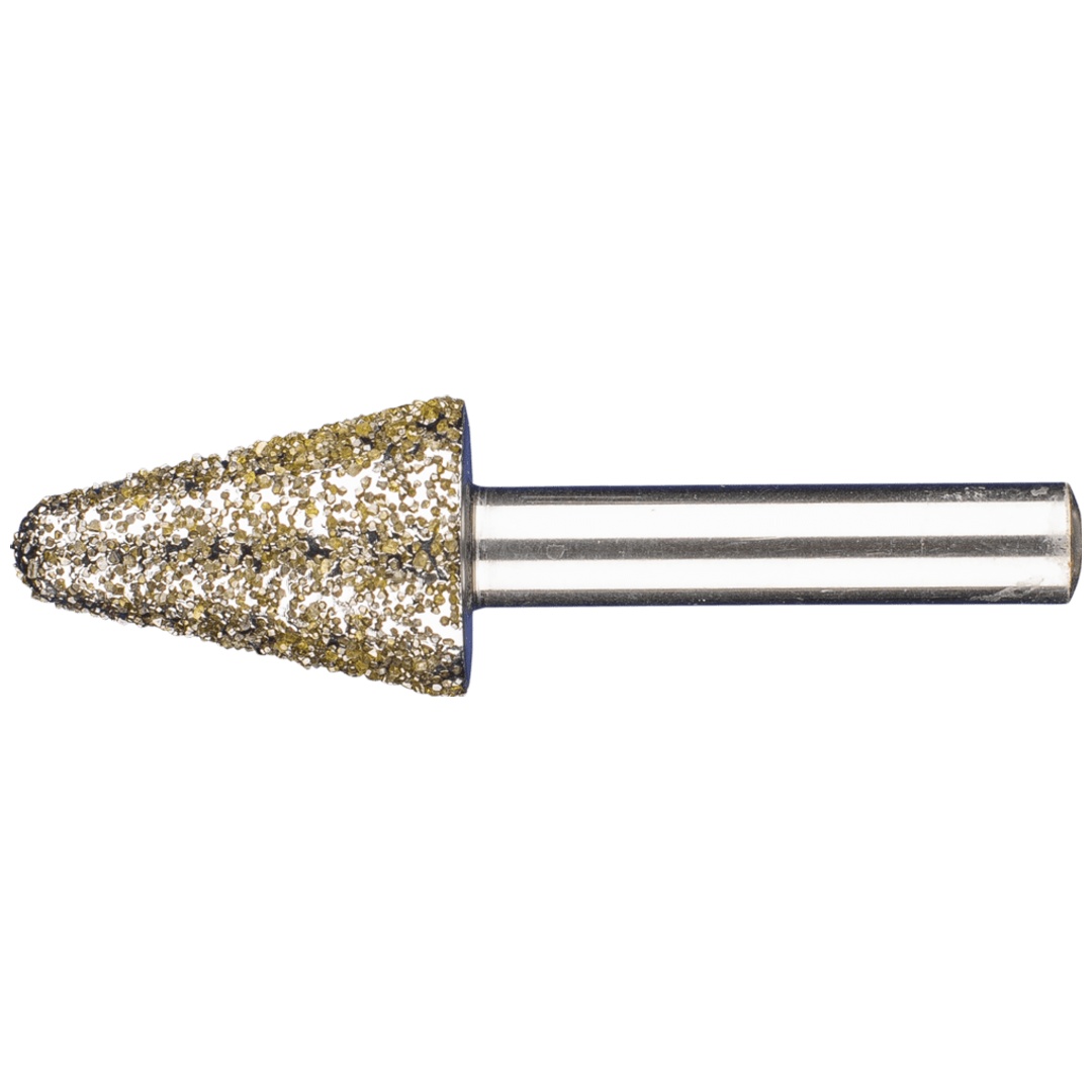 PFERD TOOLS Diamant-Schleifstift Kegel 20x30x8 mm D852 zum Schleifen von Grau-und Sphäroguss