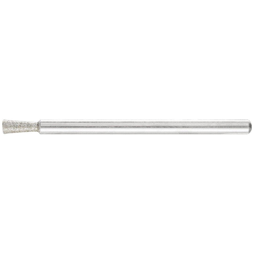 PFERD TOOLS Dia.-Schleifst. Topf Ø3x8° SchaftØ3 mm D126 (mit.) zum Schleifen von Planflächen/Absätzen