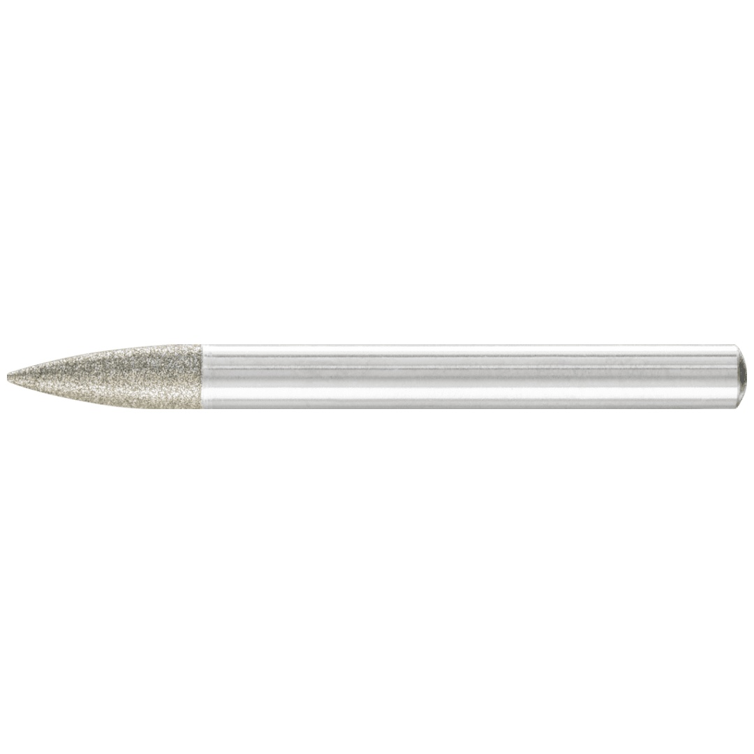 PFERD TOOLS Dia.-Schleifst. Spitzbog. Ø6x18 mm SchaftØ6 mm D126 (mit.) z. Gravur/Schleifen kl. Öffnungen