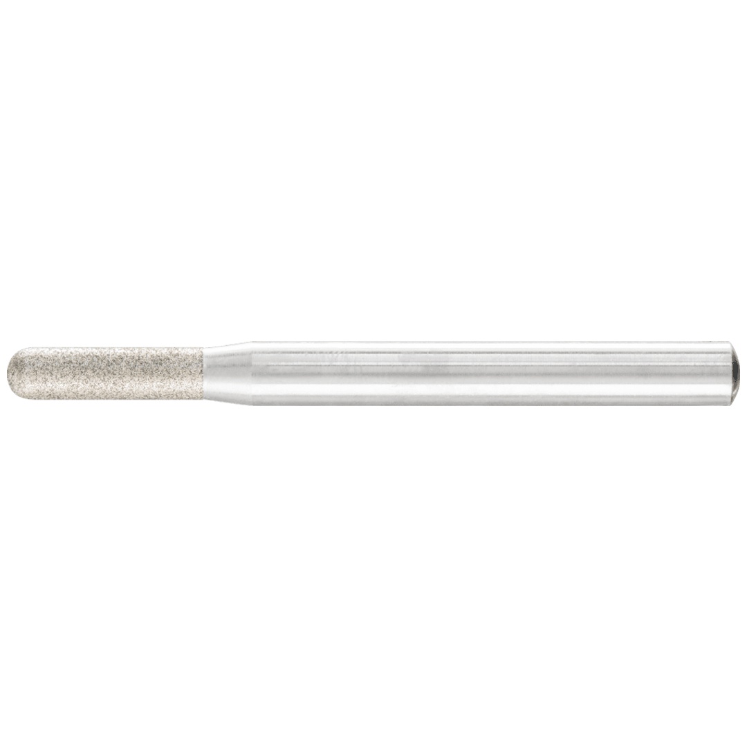 PFERD TOOLS Diamant-Schleifstift Walzenrund Ø5,0mm Schaft-Ø6 mm D126 (mittel) ideal für den Handeinsatz