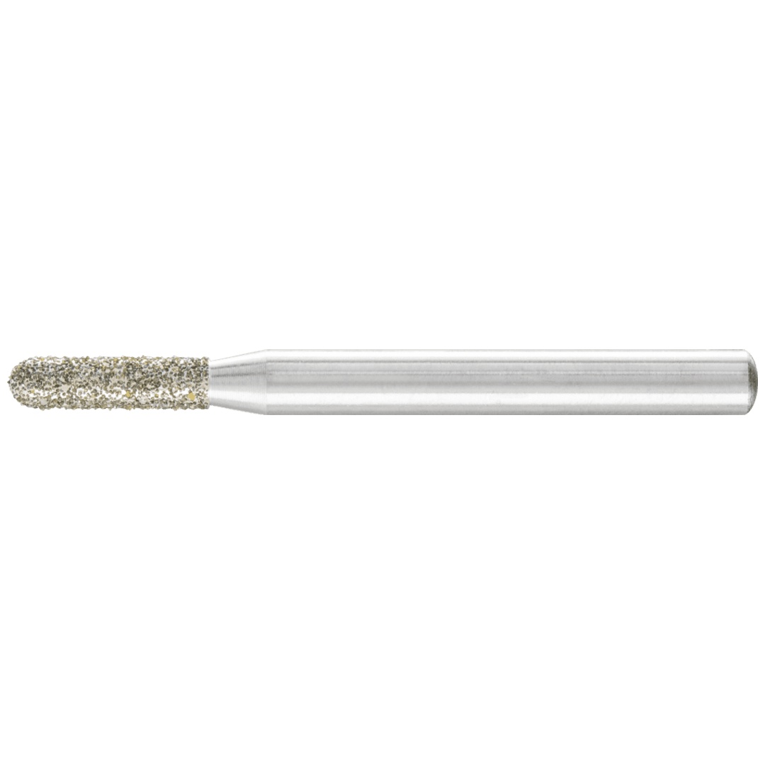 PFERD TOOLS Diamant-Schleifstift Walzenrund Ø5,0mm Schaft-Ø6 mm D357 (grob) zum Schleifen von GFK/CFK