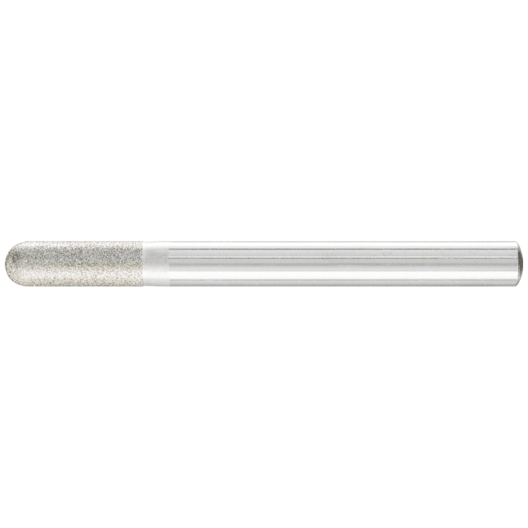 PFERD TOOLS Diamant-Schleifstift Walzenrund Ø6,0mm Schaft-Ø6 mm D126 (mittel) ideal für den Handeinsatz