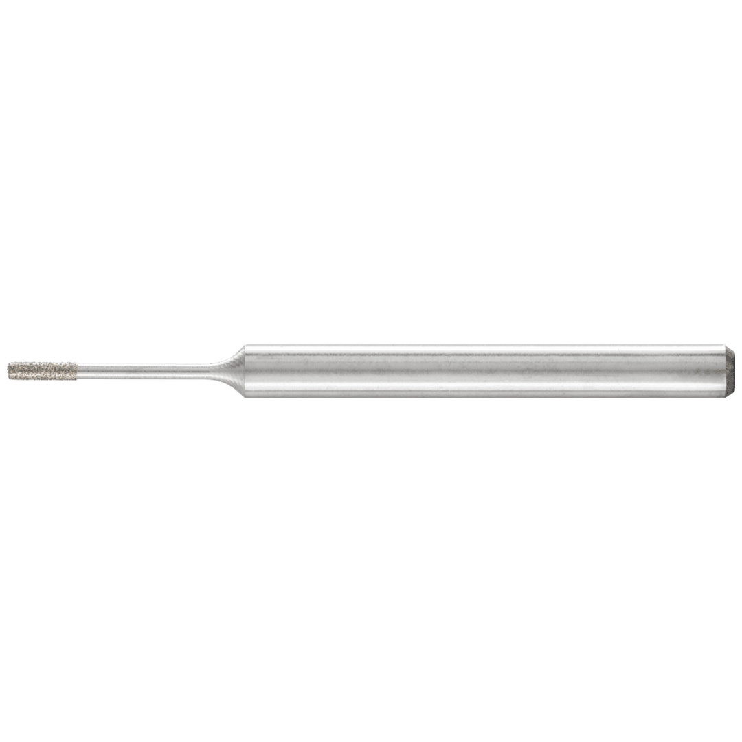 PFERD TOOLS Diamant-Schleifstift Zyl. Ø1,0mm SchaftØ3 mm D64 (fein) zum Schleifen von Bohrungen/Radien
