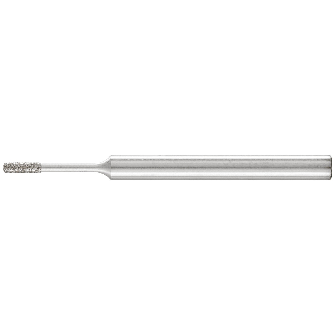 PFERD TOOLS Diamant-Schleifstift Zyl. Ø1,4 mm SchaftØ3 mm D126 (mit.) zum Schleifen von Bohrungen/Radien