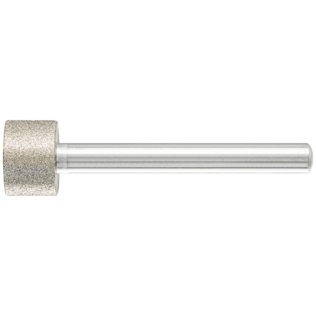 PFERD TOOLS Diamant-Schleifstift Zyl. Ø15 mm SchaftØ6 mm D126 (mit.) zum Schleifen von Bohrungen/Radien