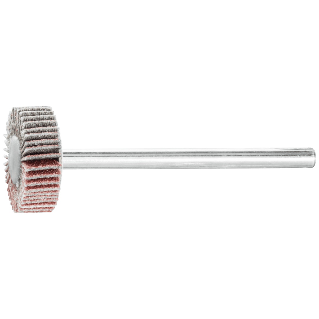 PFERD TOOLS Korund Fächerschleifer F Ø 15x5 mm Schaft-Ø 3 mm A180 für Feinschliff und Finish (2)