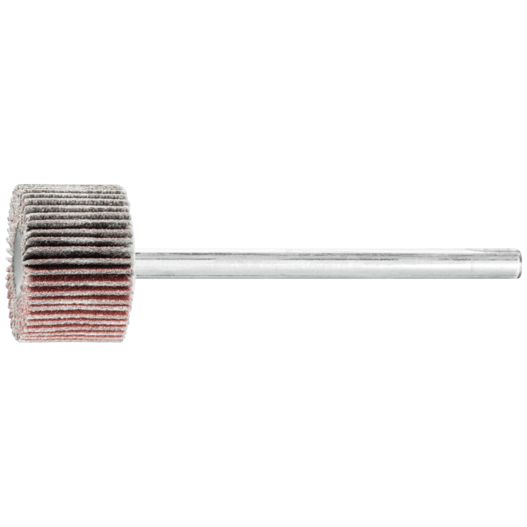 PFERD TOOLS Korund Fächerschleifer F Ø 15x10mm Schaft-Ø 3 mm A320 für Feinschliff und Finish