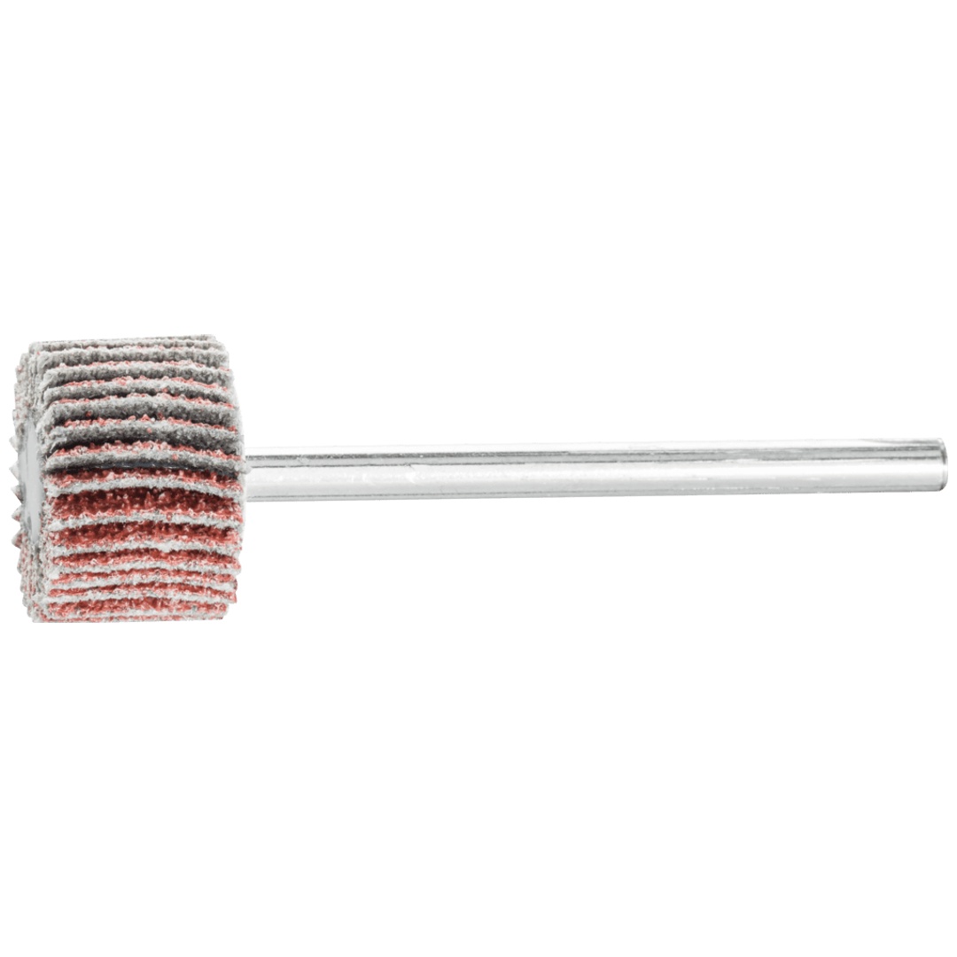 PFERD TOOLS Korund Fächerschleifer F Ø 15x10mm Schaft-Ø 3 mm A60 für Feinschliff und Finish