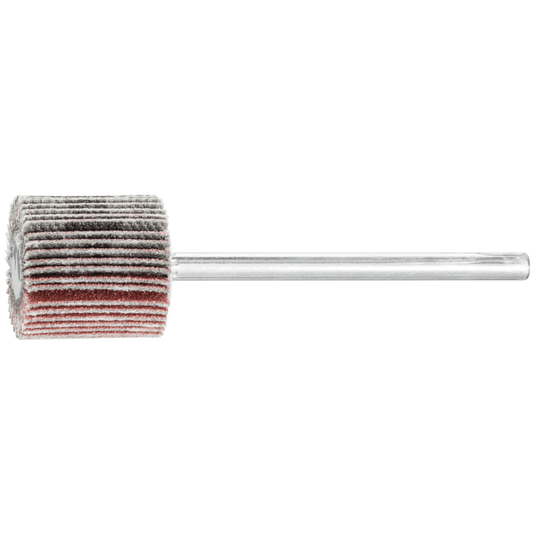 PFERD TOOLS Korund Fächerschleifer F Ø 15x15 mm Schaft-Ø 3 mm A180 für Feinschliff und Finish