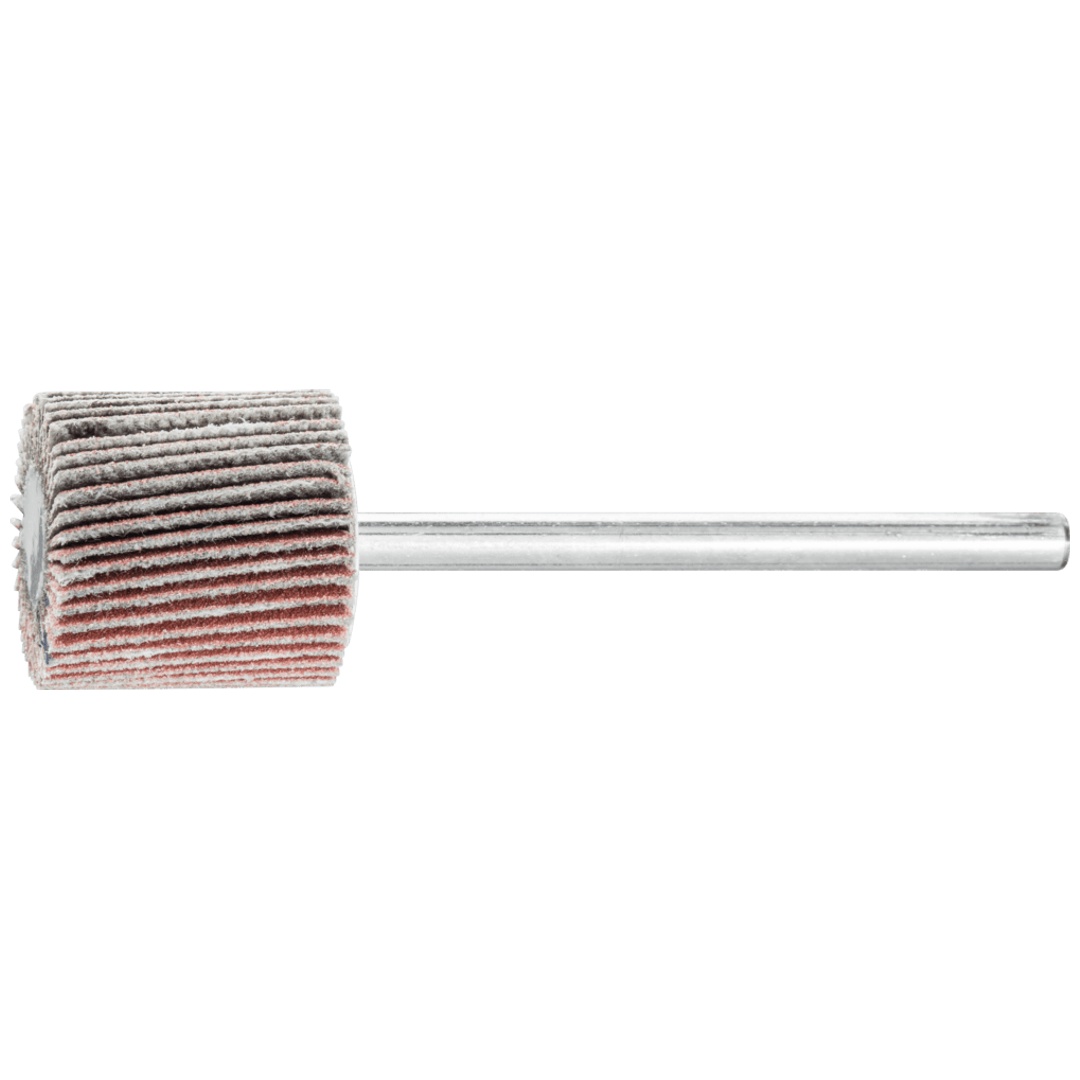 PFERD TOOLS Korund Fächerschleifer F Ø 15x15 mm Schaft-Ø 3 mm A320 für Feinschliff und Finish
