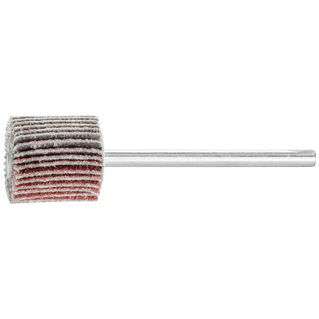 PFERD TOOLS Korund Fächerschleifer F Ø 15x15 mm Schaft-Ø 3 mm A80 für Feinschliff und Finish