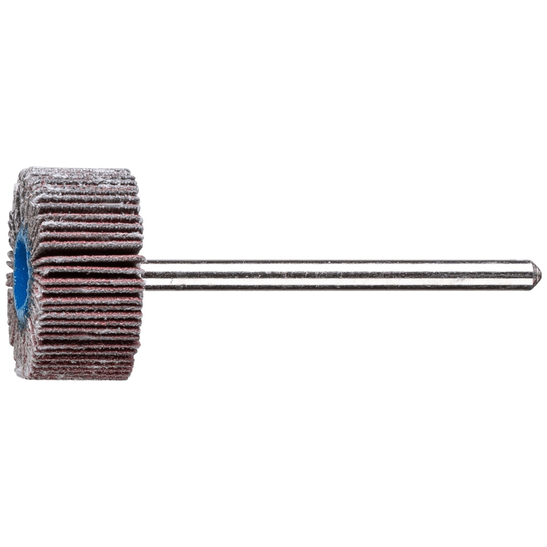 PFERD TOOLS Korund Fächerschleifer F Ø 20x10mm Schaft-Ø 3 mm A240 für Feinschliff und Finish