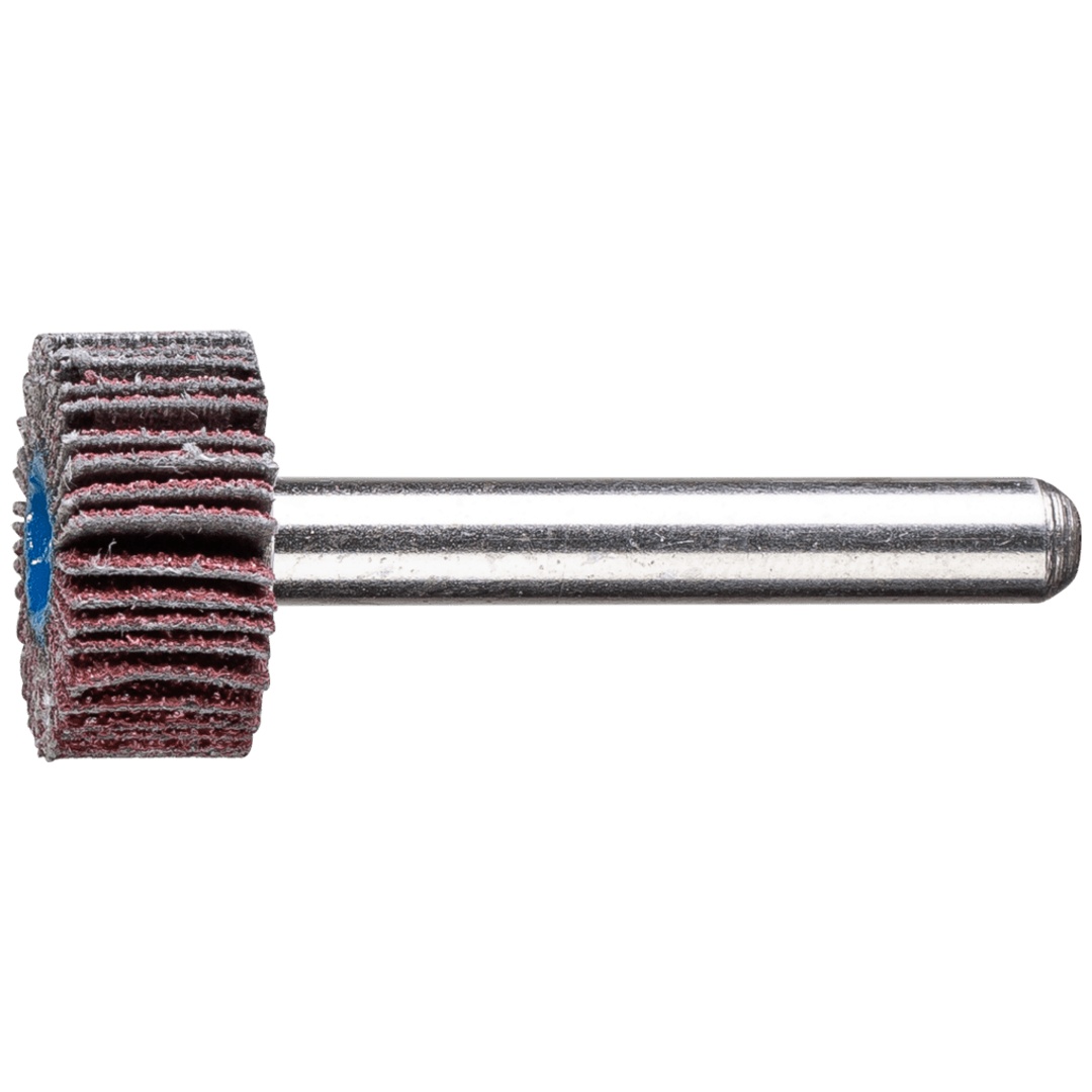 PFERD TOOLS Korund Fächerschleifer F Ø 20x10mm Schaft-Ø 6 mm A60 für Feinschliff und Finish