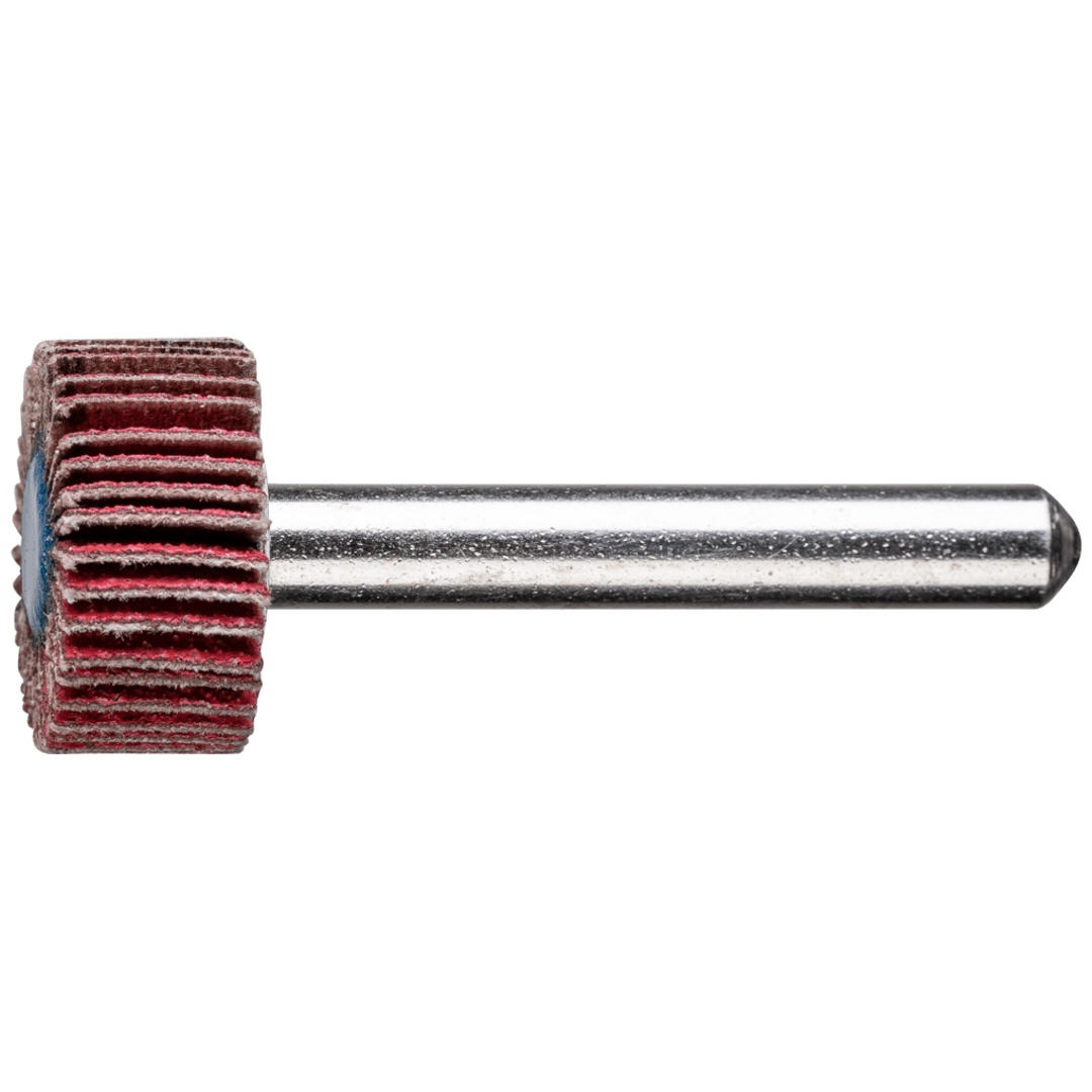 PFERD TOOLS Keramikkorn Fächerschleifer F Ø 20x10mm Schaft-Ø 6 mm CO-COOL120 hoher Abtrag auf Edelstahl