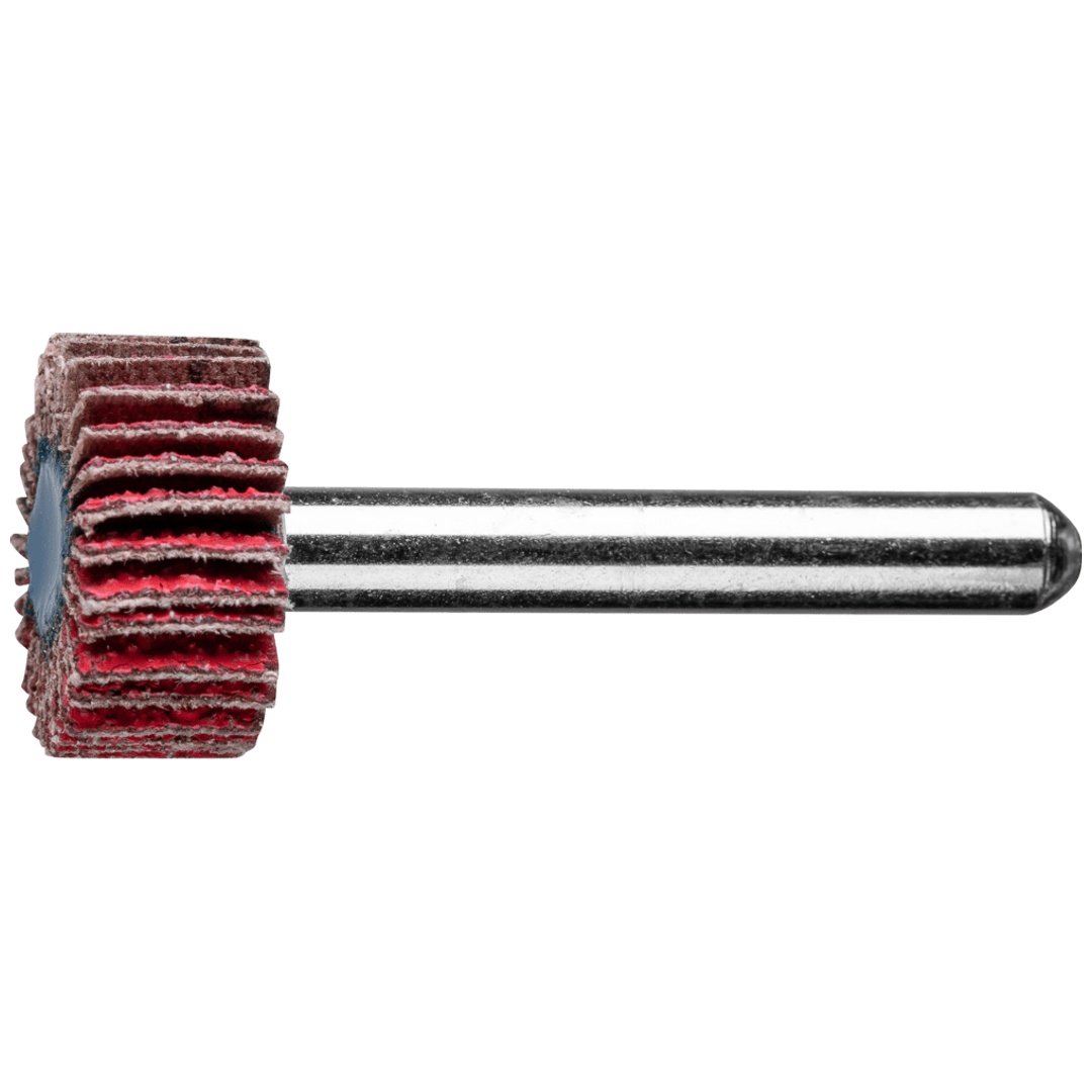 PFERD TOOLS Keramikkorn Fächerschleifer F Ø 20x10mm Schaft-Ø 6 mm CO-COOL60 hoher Abtrag auf Edelstahl