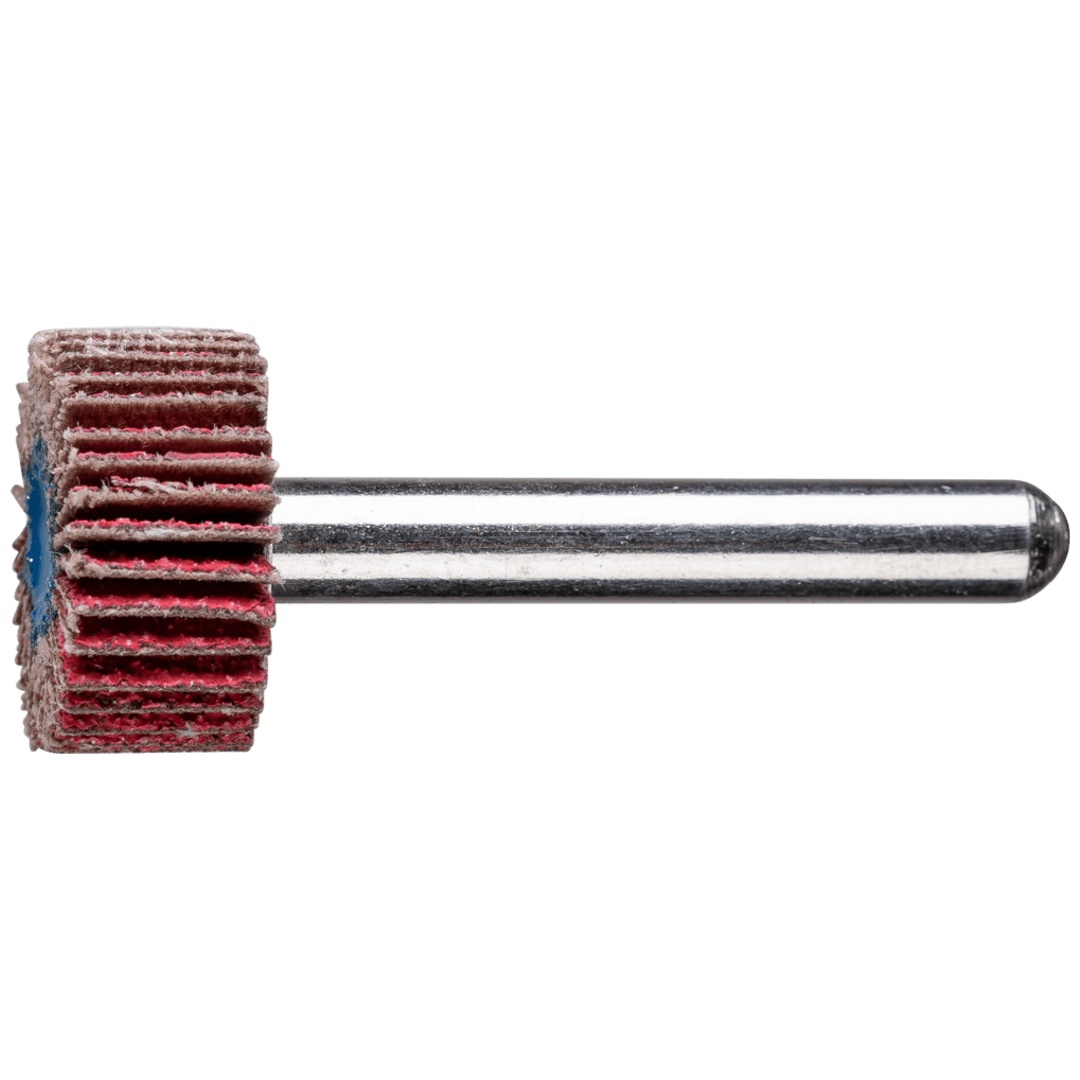 PFERD TOOLS Keramikkorn Fächerschleifer F Ø 20x10mm Schaft-Ø 6 mm CO-COOL80 hoher Abtrag auf Edelstahl