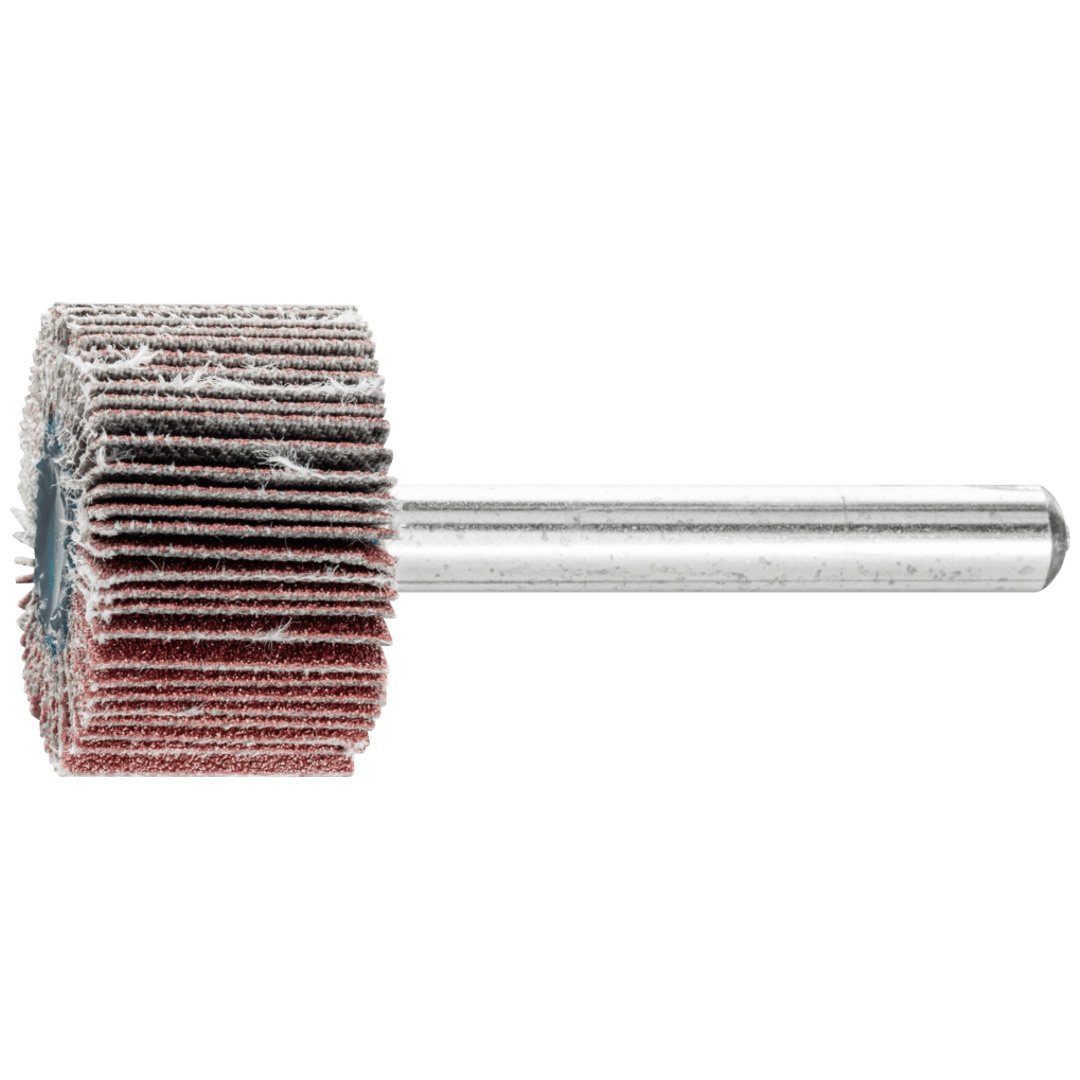 PFERD TOOLS Korund Fächerschleifer F Ø 25x15 mm Schaft-Ø 6 mm A150 für Feinschliff und Finish
