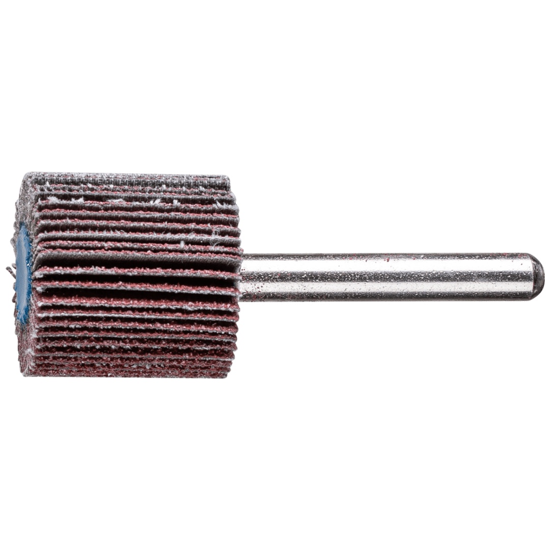 PFERD TOOLS Korund Fächerschleifer F Ø 25x25 mm Schaft-Ø 6 mm A60 für Feinschliff und Finish