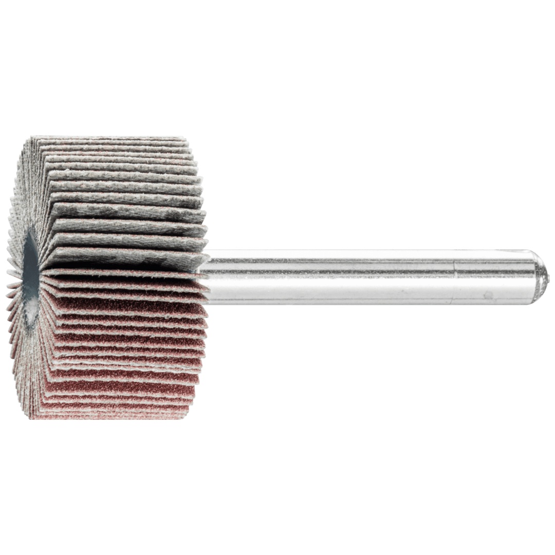 PFERD TOOLS Korund Fächerschleifer F Ø 30x15 mm Schaft-Ø 6 mm A240 für Feinschliff und Finish