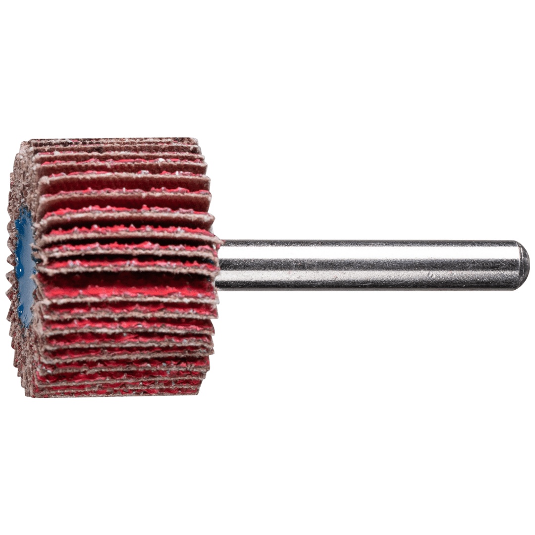 PFERD TOOLS Keramikkorn Fächerschleifer F Ø 30x20mm Schaft-Ø 6 mm CO-COOL40 hoher Abtrag auf Edelstahl
